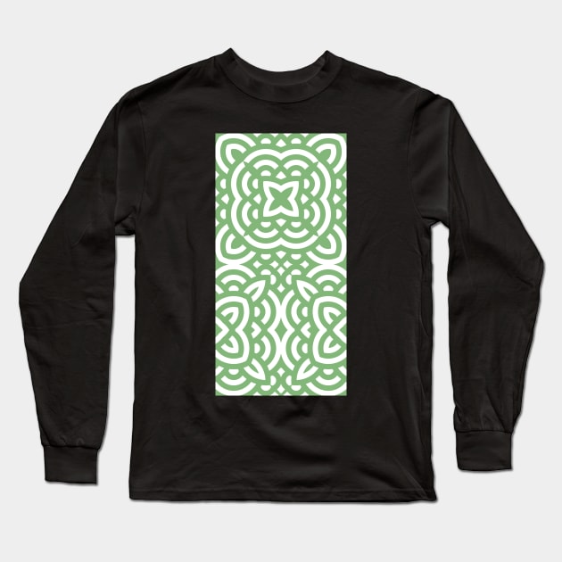 Celtic-esque Pattern Long Sleeve T-Shirt by diffrances